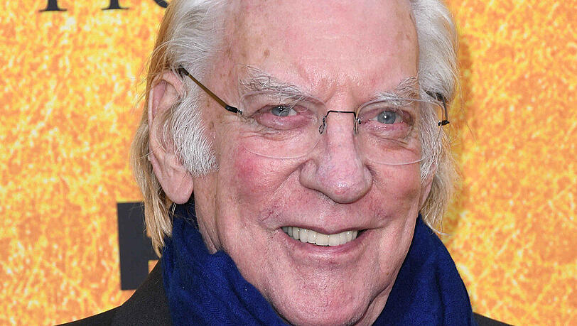 Schauspieler Donald Sutherland feiert seinen 85. Geburtstag Schauspieler Donald Sutherland feiert seinen 85. Geburtstag