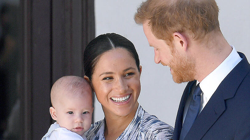 Prinz Harry, Herzogin Meghan und Baby Archie sind gerade in den USA