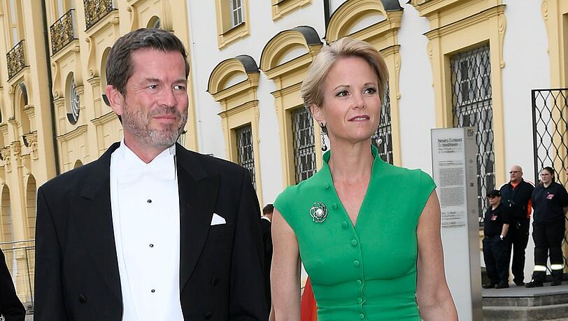 Karl-Theodor zu Guttenberg und seine Noch-Frau Stephanie.