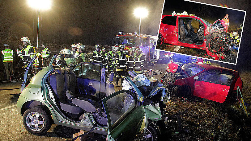 Zwei junge Frauen kamen bei dem Unfall in Rosenheim ums Leben Zwei junge Frauen kamen bei dem Unfall in Rosenheim ums Leben