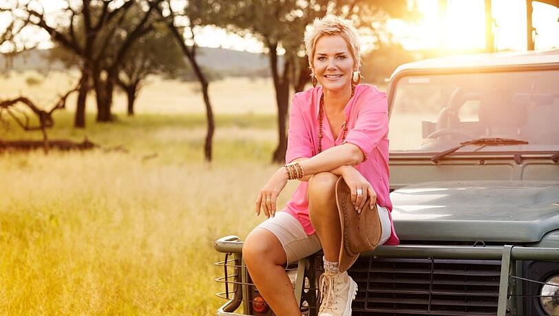 Inka Bause steht auf Online-Dating. Inka Bause steht auf Online-Dating.