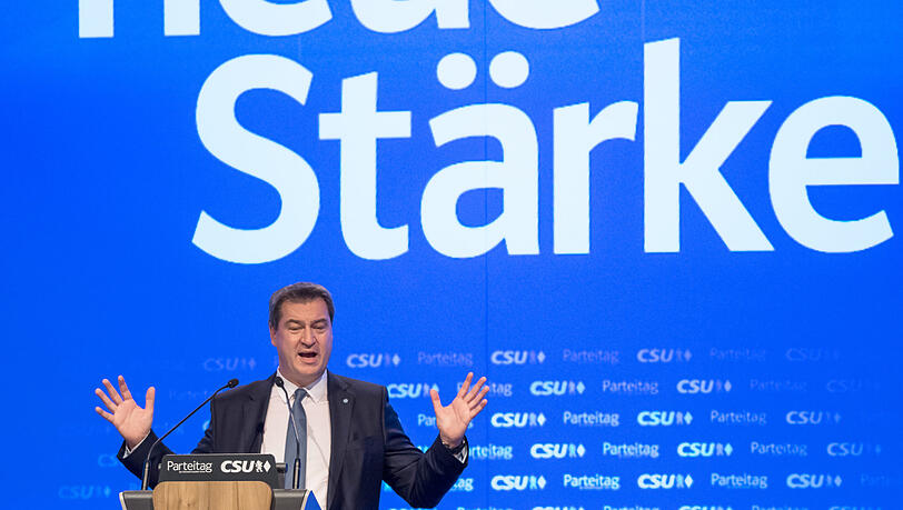 Markus Söder ist neuer CSU-Chef. Markus Söder ist neuer CSU-Chef.