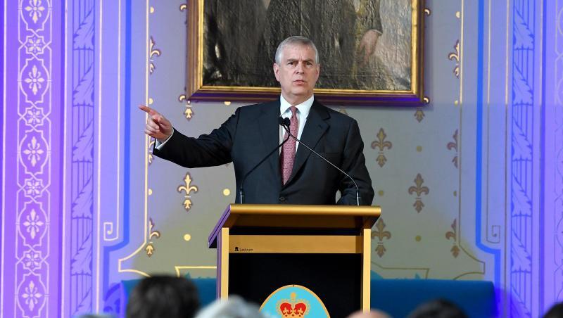 Prinz Andrew spricht auf einer Veranstaltung seiner "Pitch@Palace"-Initiative. Prinz Andrew spricht auf einer Veranstaltung seiner "Pitch@Palace"-Initiative.