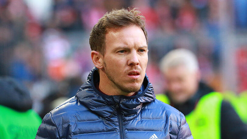 Trainer Julian Nagelsmann ärgert sich über Maulwurf beim FC Bayern. Trainer Julian Nagelsmann ärgert sich über Maulwurf beim FC Bayern.