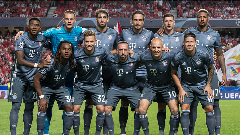 FC Bayern Benfica Lissabon FC Bayern Benfica Lissabon