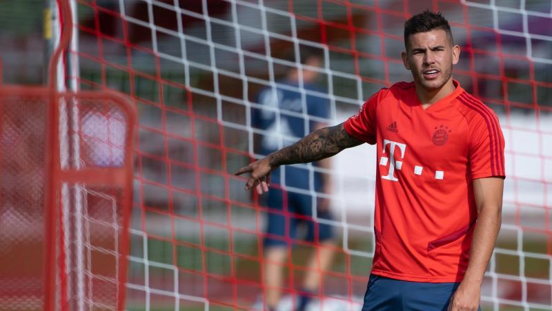 Bayern Münchens Lucas Hernández in Aktion. Foto: Sven Hoppe/dpa Bayern Münchens Lucas Hernández in Aktion. Foto: Sven Hoppe/dpa