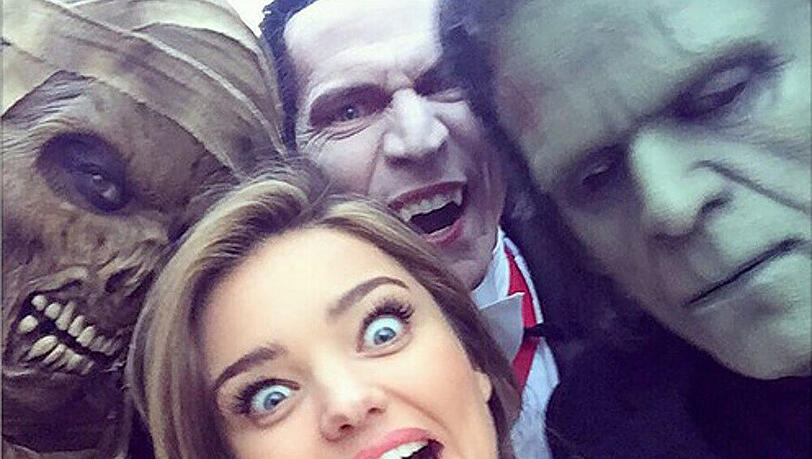 Miranda Kerr hat ein "Monsterselfie" geschossen Miranda Kerr hat ein "Monsterselfie" geschossen