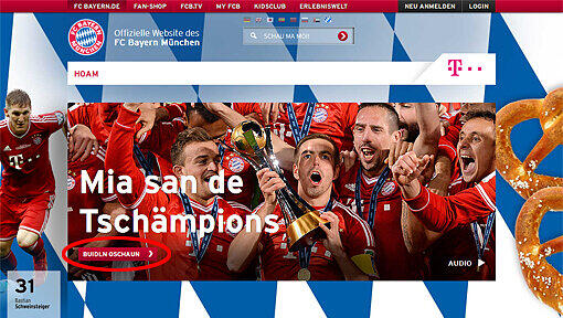 Die "boarische" Seite des FC Bayern bietet eine ganz besondere Bildergalerie. Die "boarische" Seite des FC Bayern bietet eine ganz besondere Bildergalerie.