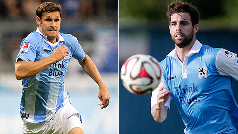 Sind beim TSV 1860 wieder ins Lauftraining eingestiegen: Abwehr-Routinier Moritz Volz (l.) und Stürmer Rodri. Sind beim TSV 1860 wieder ins Lauftraining eingestiegen: Abwehr-Routinier Moritz Volz (l.) und Stürmer Rodri.