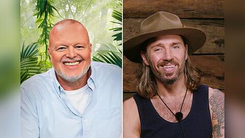 Der eine steckt wirklich, der andere zumindest virtuell im Dschungel: Stefan Raab (l.) und Gil Ofarim. Der eine steckt wirklich, der andere zumindest virtuell im Dschungel: Stefan Raab (l.) und Gil Ofarim.