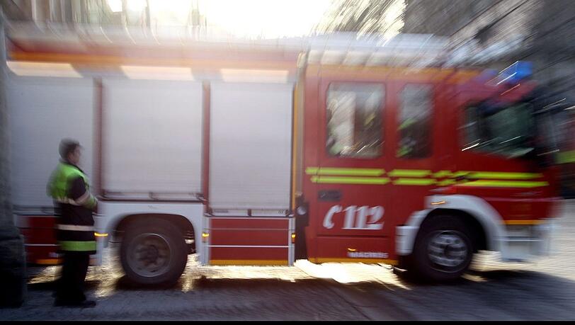 Das Feuer breitete sich nicht weiter aus. (Symbolbild) Das Feuer breitete sich nicht weiter aus. (Symbolbild)