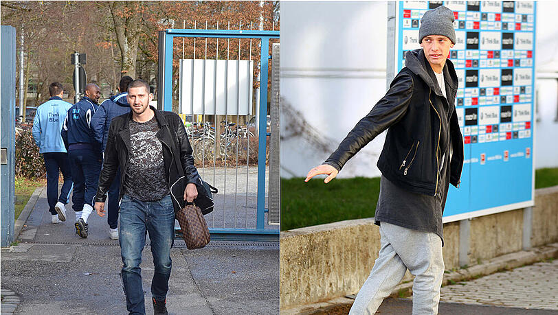 Ankunft: Sascha Mölders an der Grünwalder Straße (l.) und Abflug: Marius Wolf verlässt die Löwen. Ankunft: Sascha Mölders an der Grünwalder Straße (l.) und Abflug: Marius Wolf verlässt die Löwen.
