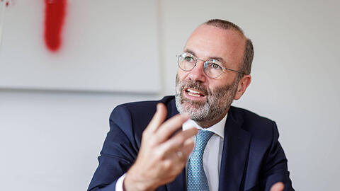 Der 53-jährige CSU-Politiker Manfred Weber ist seit 2022 Chef der Europäischen Volkspartei (EVP). Der 53-jährige CSU-Politiker Manfred Weber ist seit 2022 Chef der Europäischen Volkspartei (EVP).
