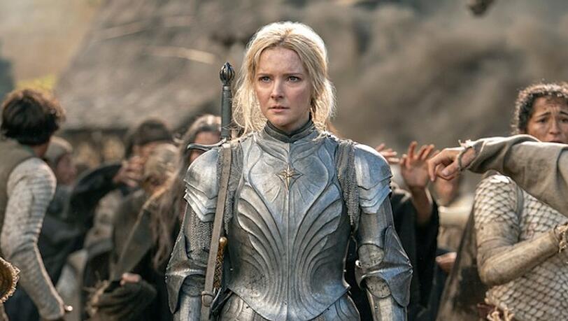 Die Elbin Galadriel spielt in "Der Herr der Ringe: Die Ringe der Macht" eine große Rolle. Die Elbin Galadriel spielt in "Der Herr der Ringe: Die Ringe der Macht" eine große Rolle.