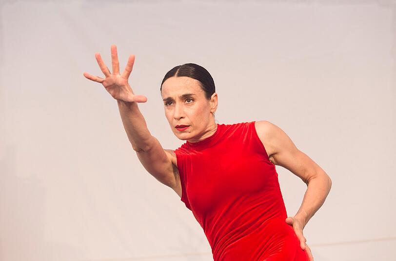 Die Flamenco-Tänzerin Gisa Michelón.