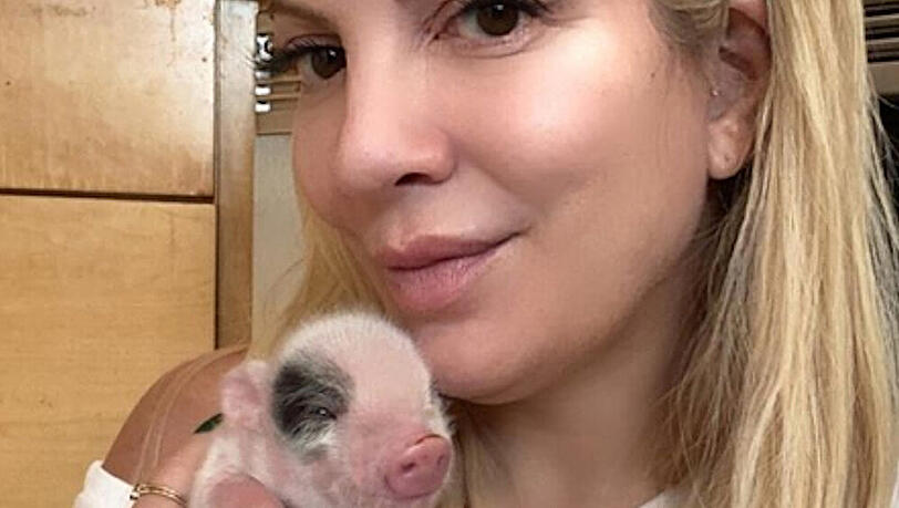 Grunz! Tori Spelling hat jetzt drei Ferkel im Haus Grunz! Tori Spelling hat jetzt drei Ferkel im Haus