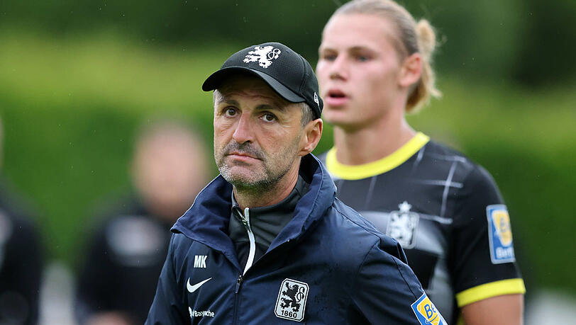 Trainer des TSV 1860: Michael Köllner. Trainer des TSV 1860: Michael Köllner.
