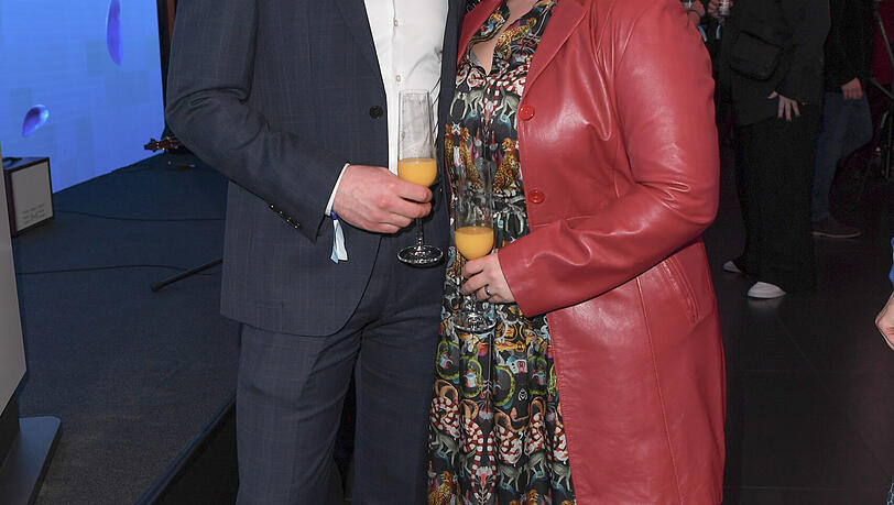 Ronja Forcher und ihr Partner Felix Briegel im Februar 2024. Die beiden sind seit August 2022 verheiratet. Ronja Forcher und ihr Partner Felix Briegel im Februar 2024. Die beiden sind seit August 2022 verheiratet.