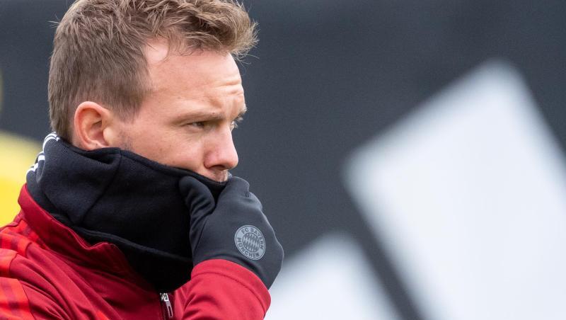 Will mit drei Punkten zurück aus Lissabon nach München reisen: Bayern-Coach Julian Nagelsmann. Will mit drei Punkten zurück aus Lissabon nach München reisen: Bayern-Coach Julian Nagelsmann.