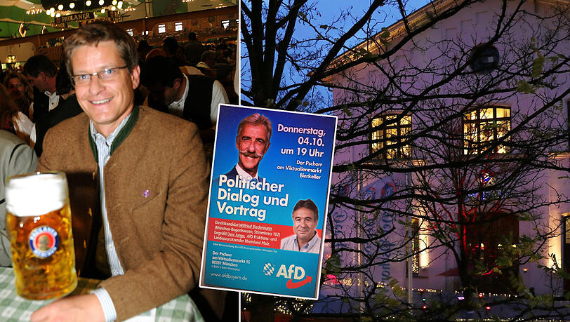 Beste Lage: Der Pschorr zwischen Viktualienmarkt und Schrannenhalle. Hier durfte die AfD auftreten. Nun hat sich die Brauerei dazu geäußert. Beste Lage: Der Pschorr zwischen Viktualienmarkt und Schrannenhalle. Hier durfte die AfD auftreten. Nun hat sich die Brauerei dazu geäußert.