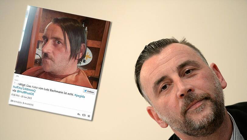 Umstrittene Person am rechten Rand: Pegida-Gründer Lutz Bachmann Umstrittene Person am rechten Rand: Pegida-Gründer Lutz Bachmann