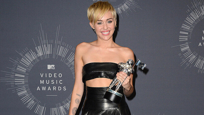 Eine der großen Gewinnerinnen des Abends: Miley Cyrus Eine der großen Gewinnerinnen des Abends: Miley Cyrus