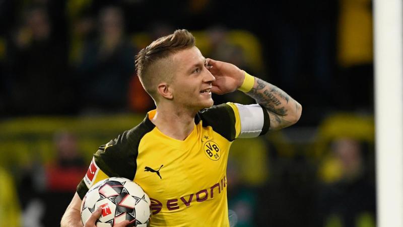 Steht beim BVB in der Startelf: Marco Reus. Steht beim BVB in der Startelf: Marco Reus.