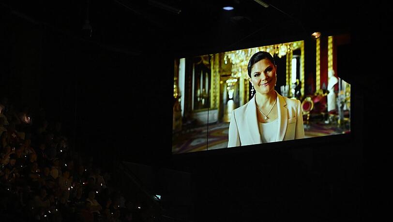 Kronprinzessin Victoria von Schweden eröffnete den ESC 2024 in Malmö. Kronprinzessin Victoria von Schweden eröffnete den ESC 2024 in Malmö.