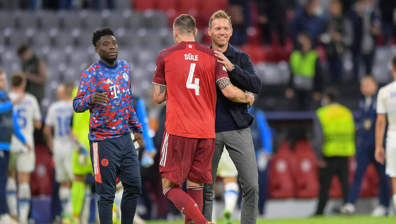 Julian Nagelsmann und Niklas Süle pflegen bereits seit ihrer gemeinsamen Zeit in Hoffenheim ein gutes Verhältnis.