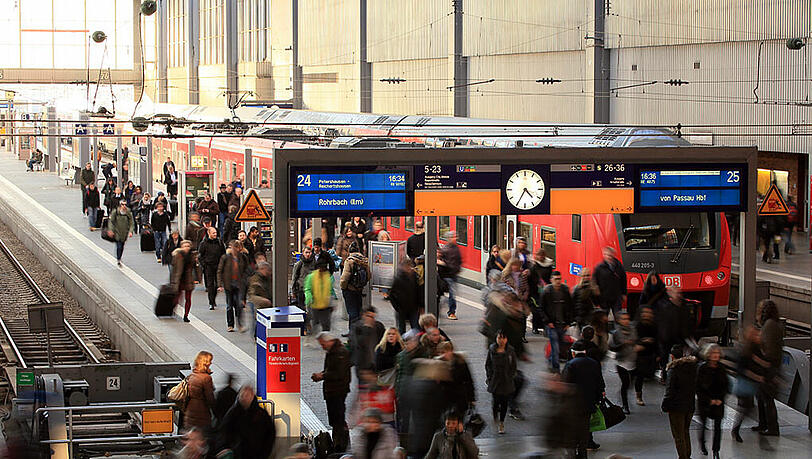 Am Münchner Hauptbahnhof wird zur Wiesn wieder Hochbetrieb herrschen. Am Münchner Hauptbahnhof wird zur Wiesn wieder Hochbetrieb herrschen.