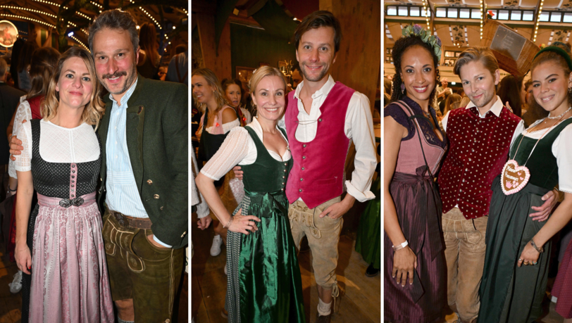 Der "Sturm der Liebe"-Cast kam am Samstag im Bräurosl-Festzelt zum Feiern zusammen. Der "Sturm der Liebe"-Cast kam am Samstag im Bräurosl-Festzelt zum Feiern zusammen.