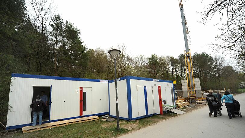 Die Anlage neben dem Michaeligarten... Die Anlage neben dem Michaeligarten...