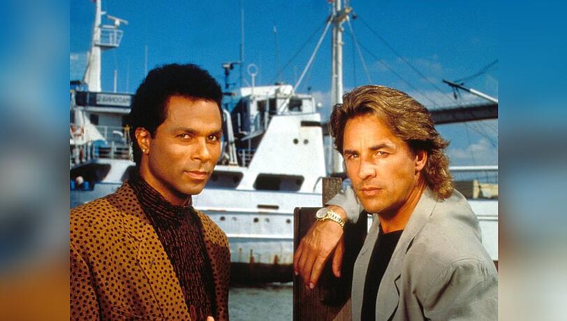 Die Vorbilder aus den 80er-Jahren: Philip Michael Thomas (l.) und Don Johnson in "Miami Vice". Die Vorbilder aus den 80er-Jahren: Philip Michael Thomas (l.) und Don Johnson in "Miami Vice".