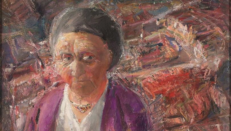 Heisig hat seine Mutter mehrmals gemalt, hier 1967. Heisig hat seine Mutter mehrmals gemalt, hier 1967.