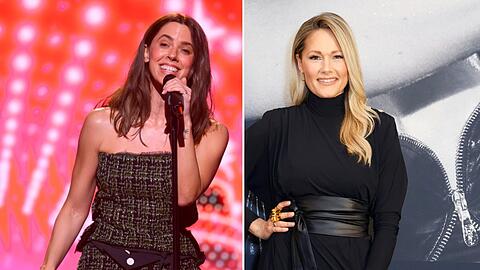 Vanessa Mai (li.) ließ sich gerne mit Helene Fischer vergleichen. Vanessa Mai (li.) ließ sich gerne mit Helene Fischer vergleichen.