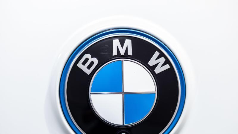 Das BMW-Herstellerlogo ist während eines BMW-Pressetermins zu sehen. Das BMW-Herstellerlogo ist während eines BMW-Pressetermins zu sehen.