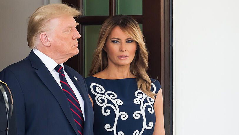 Melania Trump ist seit 2005 mit Donald Trump verheiratet. Melania Trump ist seit 2005 mit Donald Trump verheiratet.