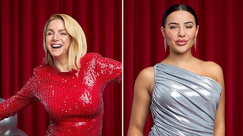 Jeanette Biedermann und Leyla Lahouar sind wieder im Tanz-Studio. Jeanette Biedermann und Leyla Lahouar sind wieder im Tanz-Studio.