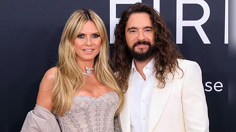 Heidi Klum und Tom Kaulitz sind seit 2019 verheiratet und zelebrieren immer wieder gemeinsame Auftritte - wie hier bei den Grammy Awards. Heidi Klum und Tom Kaulitz sind seit 2019 verheiratet und zelebrieren immer wieder gemeinsame Auftritte - wie hier bei den Grammy Awards.