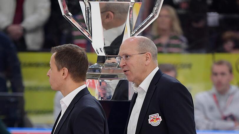 "Wir wollen den nächsten Schritt gehen und die Champions League gewinnen", sagt EHC-Trainer Don Jackson (rechts).