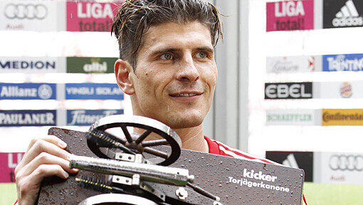 Mario Gomez - eine Kanone für den Torschützen vom Dienst. Mario Gomez - eine Kanone für den Torschützen vom Dienst.