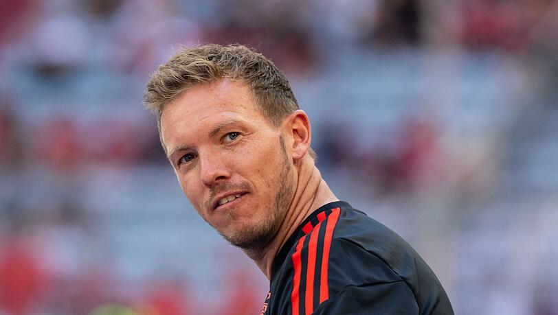 Trainer Julian Nagelsmann. Trainer Julian Nagelsmann.