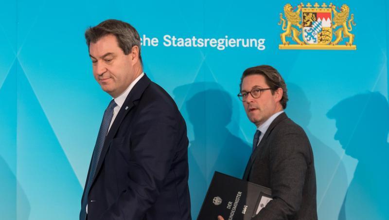 Markus Söder (l, CSU) und Andreas Scheuer (CSU) bei einem Termin. Foto: Peter Kneffel/dpa/Archivbild Markus Söder (l, CSU) und Andreas Scheuer (CSU) bei einem Termin. Foto: Peter Kneffel/dpa/Archivbild