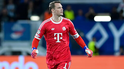 Manuel Neuer hatte viel Grund zum Jubeln gegen den FC Paphos. Manuel Neuer hatte viel Grund zum Jubeln gegen den FC Paphos.