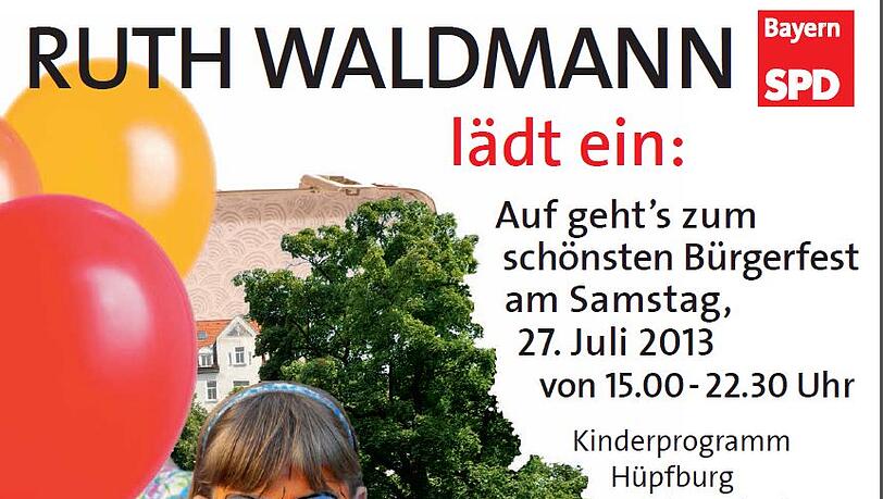Mit diesem bunten, munteren Plakat wirbt die SPD fürs Schwabinger Sommerfest. Mit diesem bunten, munteren Plakat wirbt die SPD fürs Schwabinger Sommerfest.