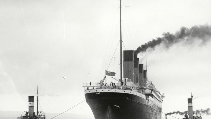 Die Titanic auf ihrer Jungfernfahrt Die Titanic auf ihrer Jungfernfahrt