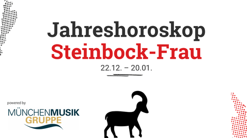 Das Jahreshoroskop 2026 für die Steinbock-Frau. Das Jahreshoroskop 2026 für die Steinbock-Frau.