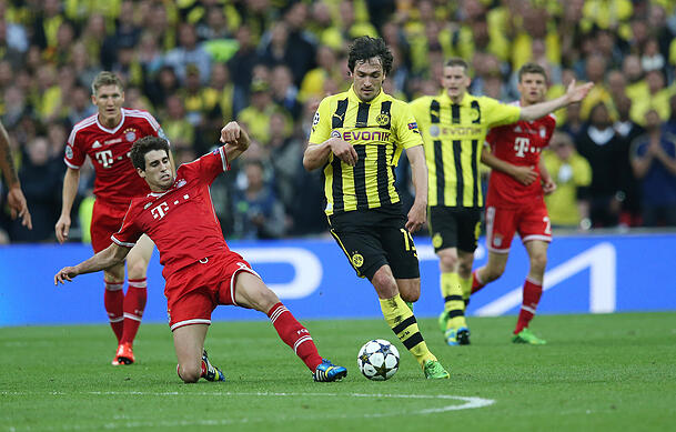 Gewinnt Mats Hummels endlich die Königsklasse? 2013 wurde das Endspiel gegen den FC Bayern mit 1:2 verloren. Gewinnt Mats Hummels endlich die Königsklasse? 2013 wurde das Endspiel gegen den FC Bayern mit 1:2 verloren.