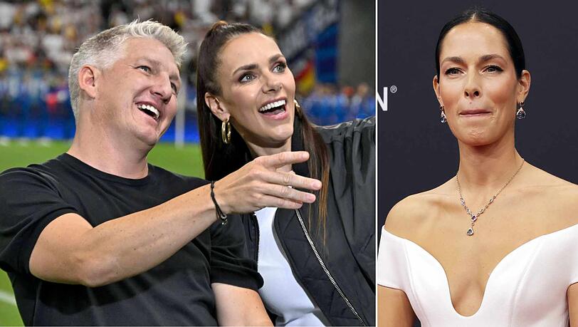 Bastian Schweinsteiger und Esther Sedlaczek verstehen sich vor der Kamera sehr gut. Etwa zu gut für Ehefrau Ana Ivanović? Bastian Schweinsteiger und Esther Sedlaczek verstehen sich vor der Kamera sehr gut. Etwa zu gut für Ehefrau Ana Ivanović?