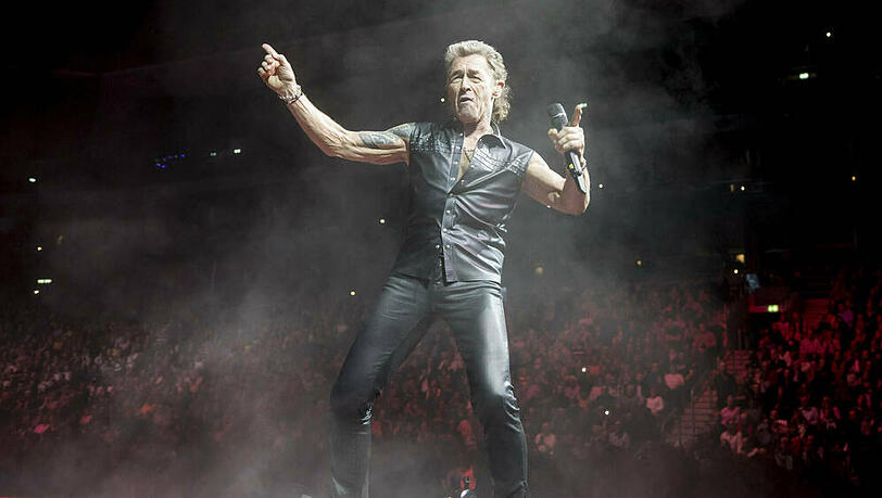 Peter Maffay während eines Konzerts in Berlin Anfang des Jahres. Peter Maffay während eines Konzerts in Berlin Anfang des Jahres.